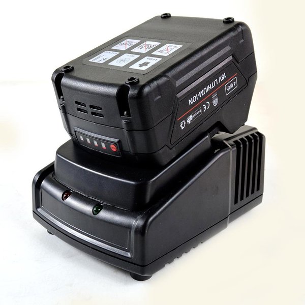 Hardin 18V, 4.0 Ah Lithium-Ion Battery with Charger for HD-4800-DC HD-4800-DC-49